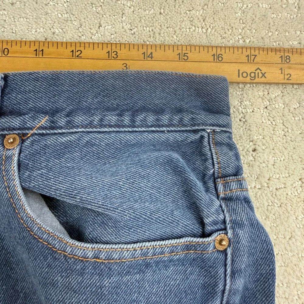 Levi's 501 Jeans Mens 36x34 Blue Vintage Made in USA Button Fly Straight Leg